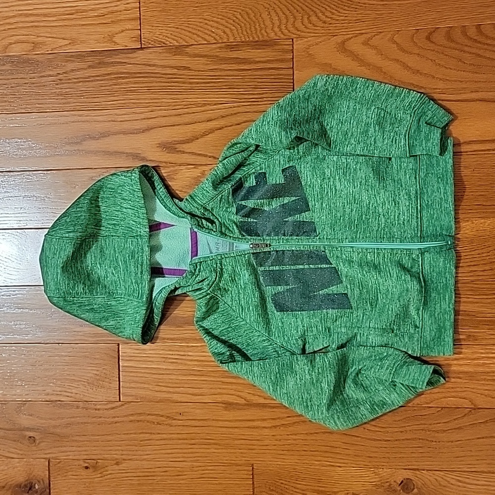 Nike toddler girl's zip hoodie